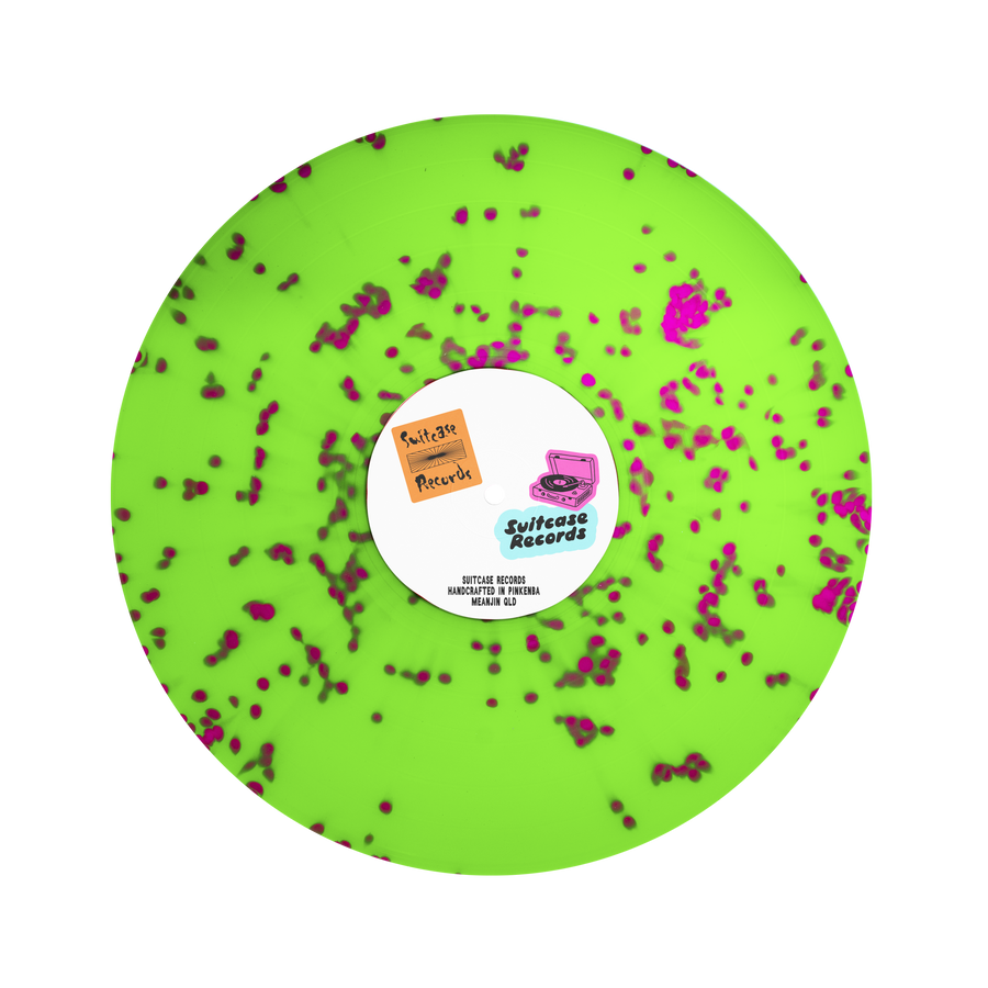 Fluro Green & Hot Pink